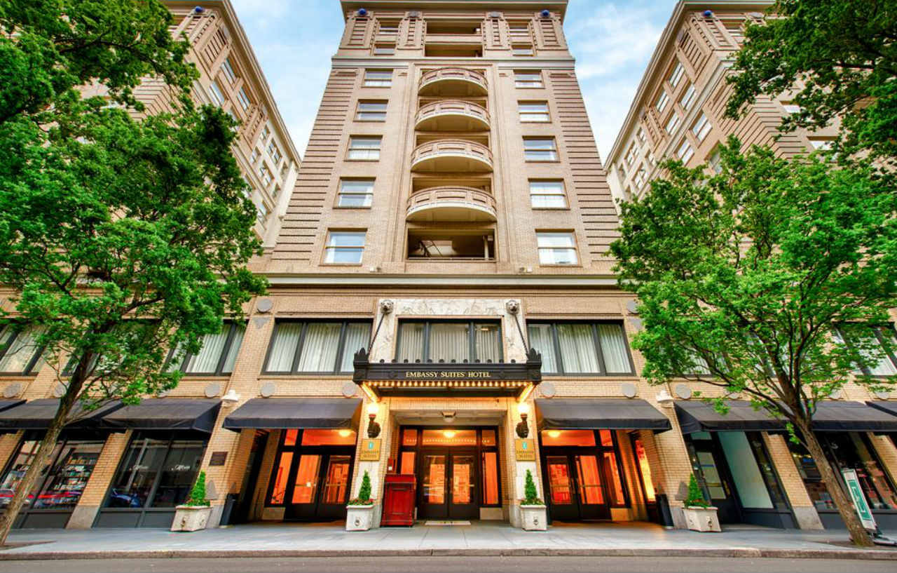 Embassy Suites By Hilton Portland Downtown Zewnętrze zdjęcie